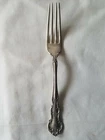 IRVING 7" FORK - monogrammed - front & back by Wallace Sterling - estate