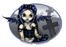 JASMINE BECKET-GRIFFITH STICKER New Gothic Fairy Decal -G10