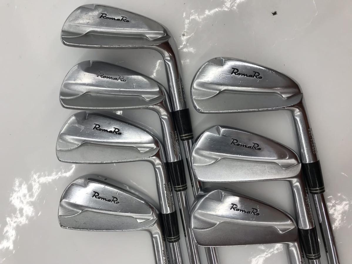 Golf Iron Set RomaRo PRO FOEGED Dynamic Gold TOUR ISSUE S200