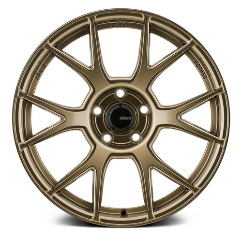 Konig AMPLIFORM Wheel 18x8.5 (43, 5x108, 73.1) Bronze Single Rim - Picture 3 of 10