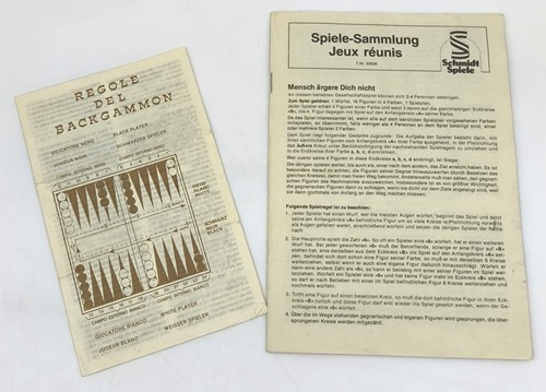 Backgammon - Spiel von Ravensburger - Tric Trac Puff - Gesellschaftsspiel - 1974 - Bild 6 von 6