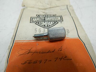 NOS Harley thumb screw throttle set fx flh sportster 56397