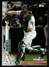 2020 Topps Opening Day #26 Sean Murphy Rookie Oakland Athletics