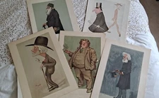 Original Vanity Fair LITERARY prints - WIDE SELECTION HERE see dropdown box