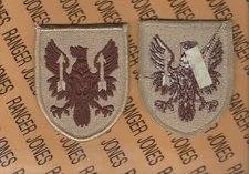 US Army 11th Aviation Brigade desert DCU uniform patch m/e