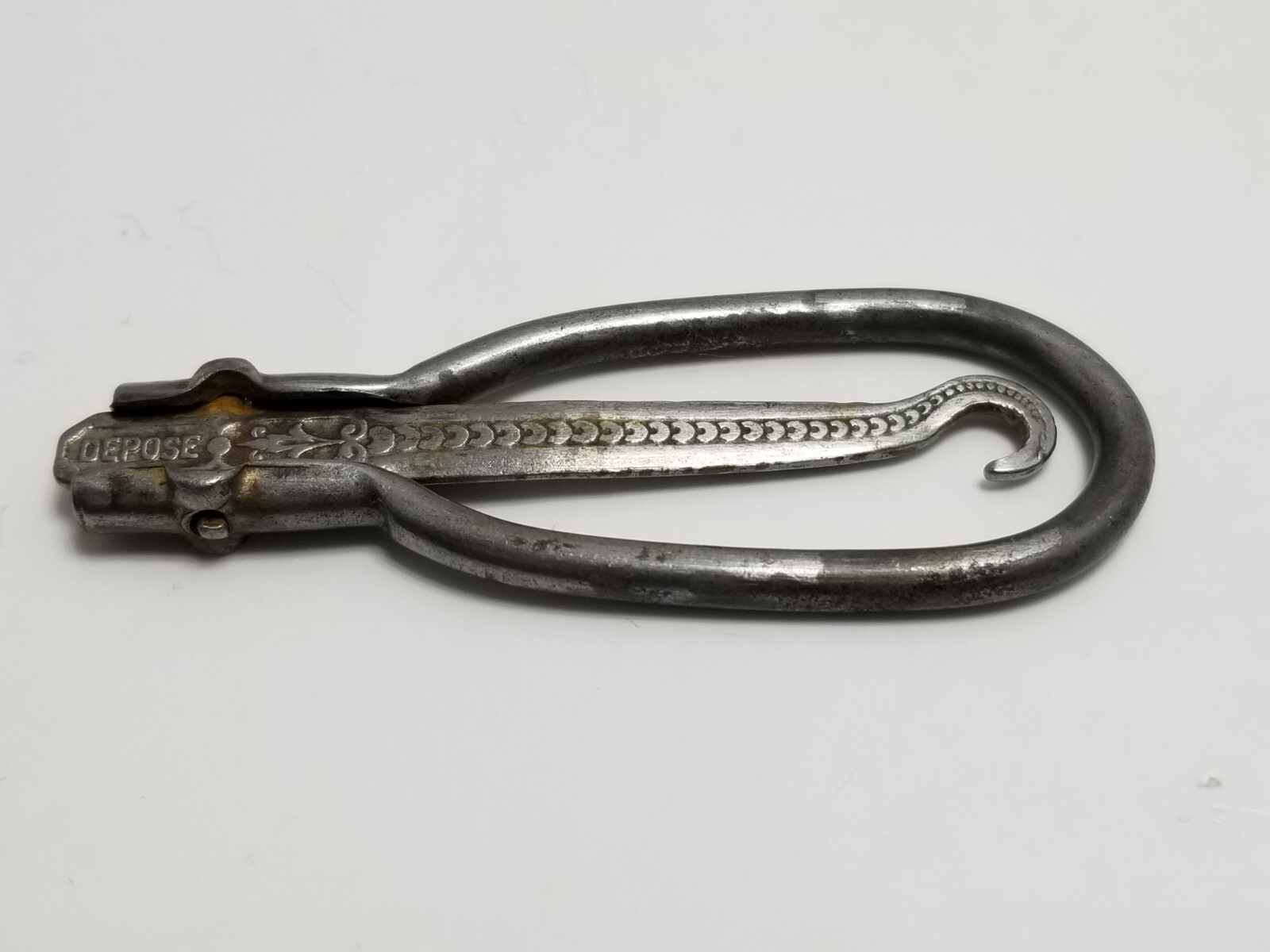 Antique Depose Folding Button Hook Pulling Shoe L… - image 13
