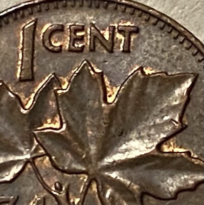 Extremely RARE 1974 Canada Penny with Multiple Errors - 2 Face