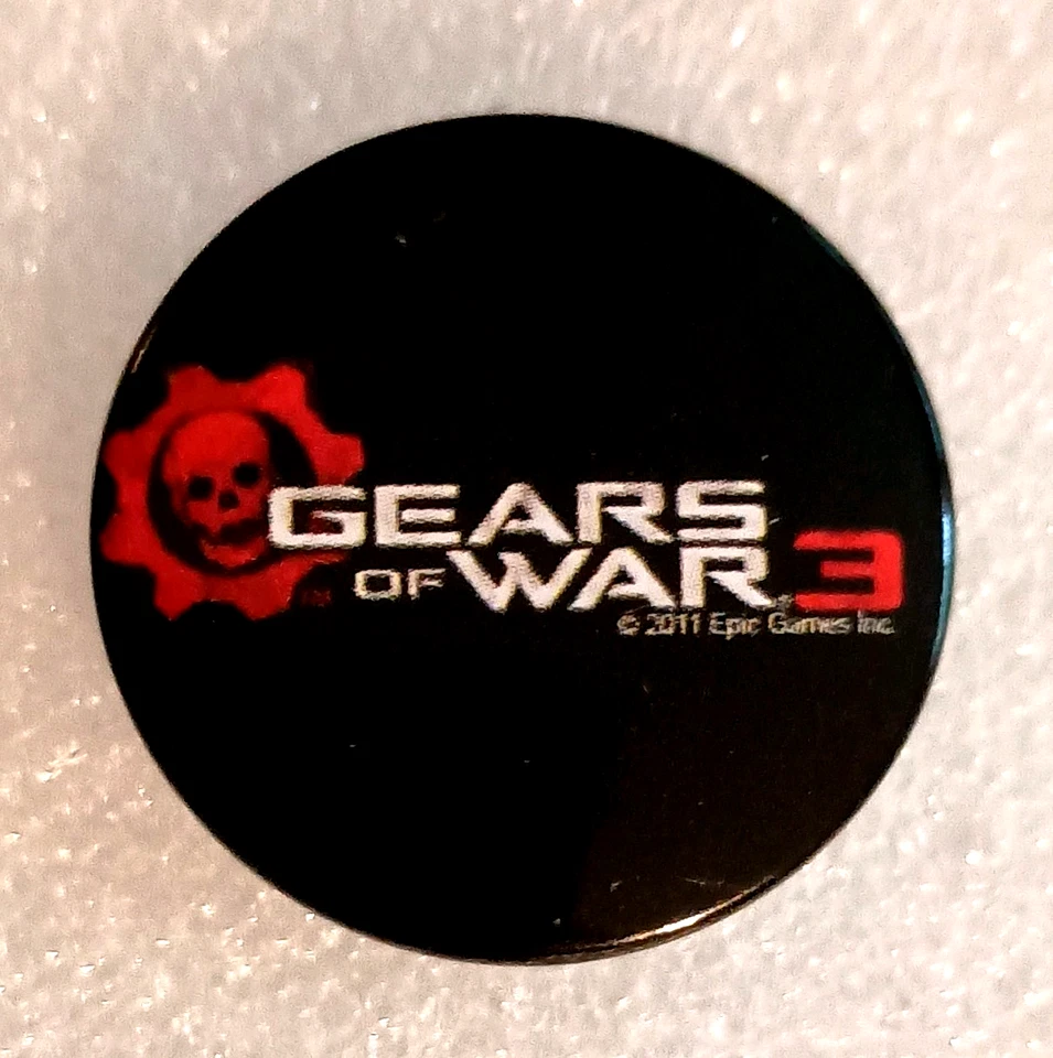Cartera y botón de vinilo Gears Of War 3 NECA nuevo etiquetas selladas 2011 Foto 4 de 4