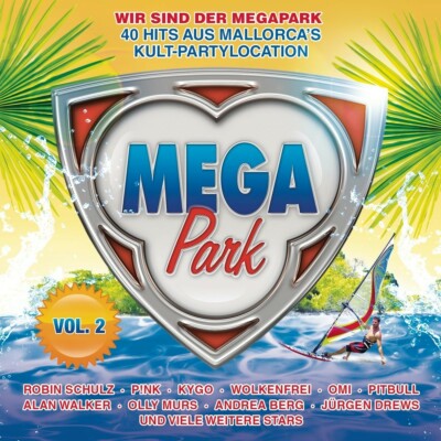 MEGAPARK,VOL.2 (ROBIN SCHULZ, PINK, KYGO, ...) 2 CD NEU 