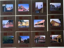 Lots Of 12 Kodachrome Transparencies Slides Houses From Scandinavia June 1974