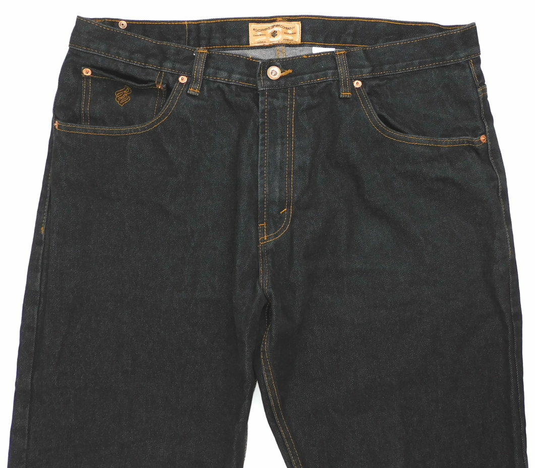Rocawear Champion Regulation Men's Black Jeans Straight Leg