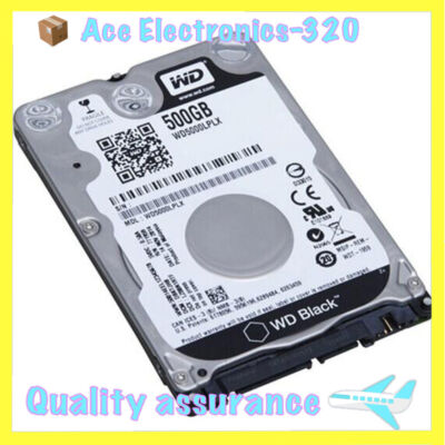 Western Digital WD5000LPLX 500GB 7200RPM 32MB SATA 2.5'' Laptop HDD Hard Drive
