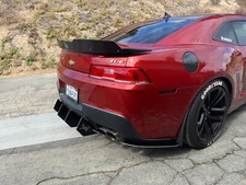 CAMARO HARDCORE REAR DIFFUSER THAT FITS DUAL TIP EXHAUST 2014-15 Made in USA!