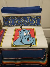 Vtg Disney Blanket Aladdin 88”x 72" NOS Made in USA Colorful
