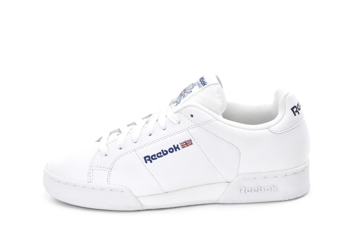 Reebok NPC II Mens Trainers Retro 1354 White/White Adult Sizes | eBay