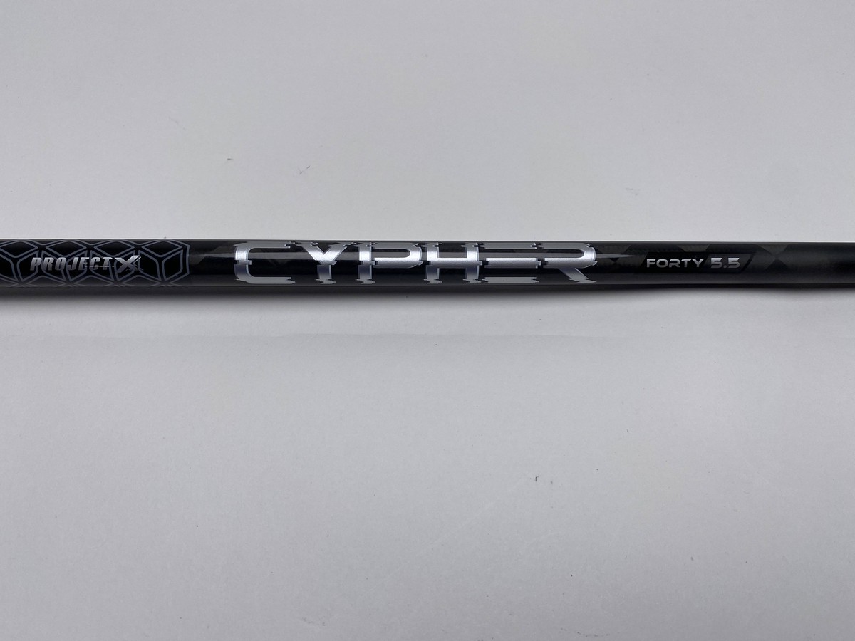 Project X Cypher Forty 5.5 40g Regular Graphite Driver Shaft 44.5