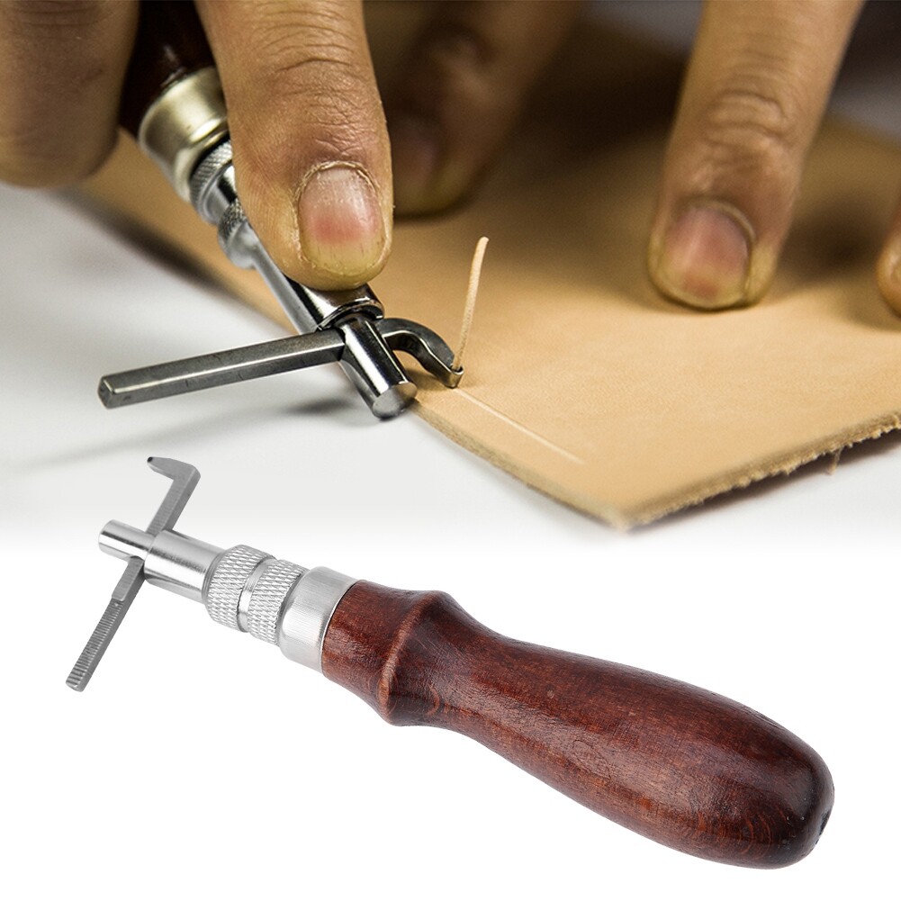 Leathercraft  Pro Stitching Groover Crease Leather Tools Edge Skivi AS