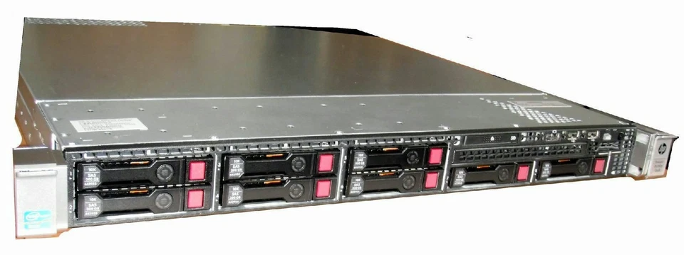 HP ProLiant DL360e Gen8 2x E5-2403 8-Core Xeon 48GB DDR3 2x120GB SSD P822/2GB - Image 2 of 4