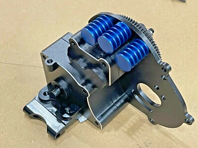Aluminum Transmission Case For Traxxas 2wd Rustler VXL XL5 Black 