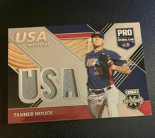 2020 Elite Extra Edition USA Material Relic Tanner Houck Boston Red Sox 