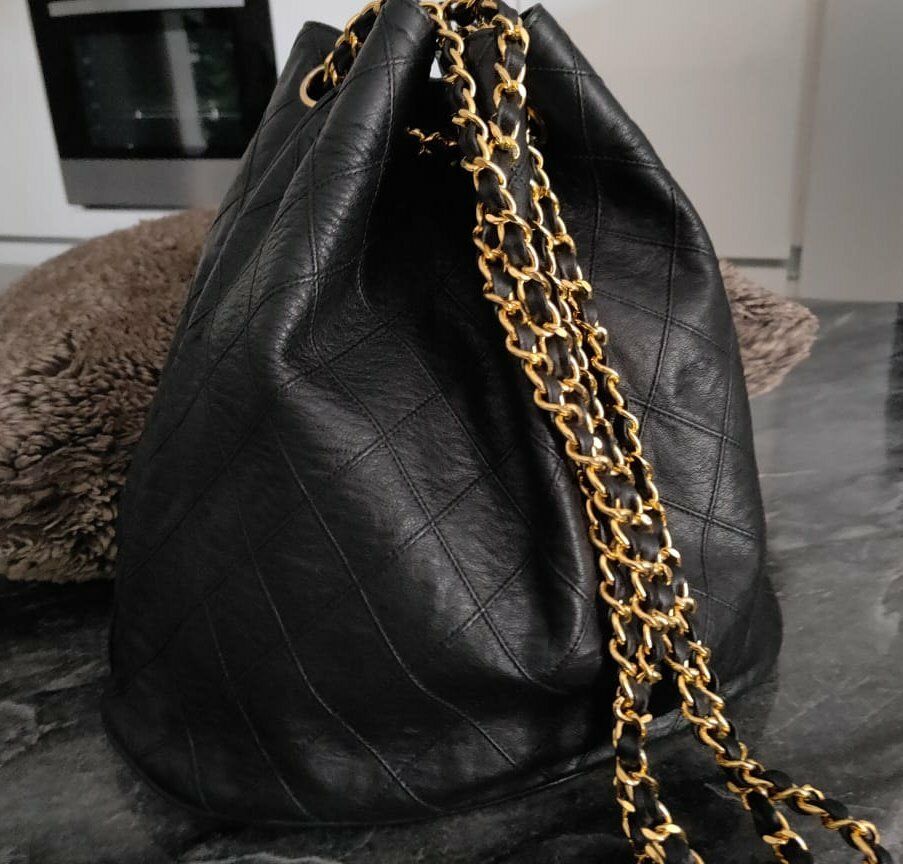 chanel long chain bag