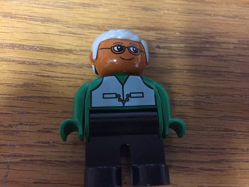 1 lego duplo figure people mom dad girl boy family African grandma grandpa black - Picture 46 of 52