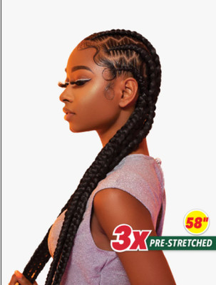 Sensational X-pression pre-stretched braiding hair - 4X braid 38 inch