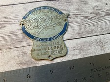 ORIGINAL WWI US DAYTON WRIGHT DH4 AIRCRAFT DATA SPEC NAME PLATE