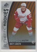 2017 SP Game Used Authentic Rookies Orange Rainbow 11/100 Matt Lorito #166 9ui
