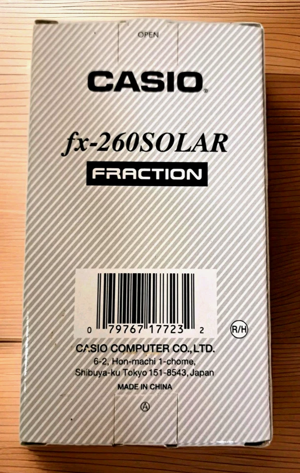 Casio Fx-260 Fraction Calculator - Solar NEW Math School - Image 2 of 2