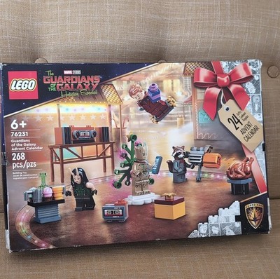 LEGO Guardians of the Galaxy Advent Calendar 76231, 268pcs, Groot, Star-Lord