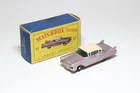 Matchbox Lesney MB 27 Cadillac Sixty Special - RARE BPW, BLACK BASE