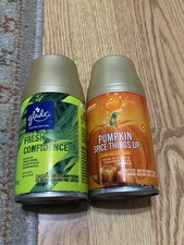 2 Glade Automatic Spray Refills Fresh Confidence And Pumpkin Spice Things Up 