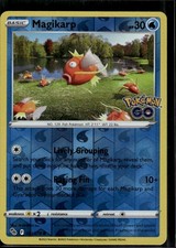 Carta Pokemon Magikarp Comune Pokemon GO 021/078 Acqua Reverse Holo