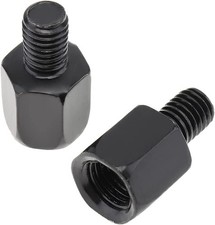 Motorcycle Rearview Mirror Adapter Adjustable Height Mount 2 Pieces Motorcycle