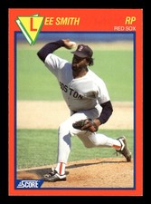 1989 Score Baseball's 100 Hottest Players #18 Lee Smith