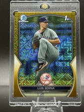 2023 Bowman Chrome 1ST Mojo Gold Refractor /50 Luis Serna