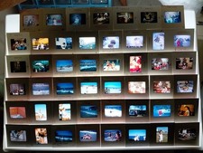 50 Slide Lot 1959 - 1966 ALL Kodachrome Slides BEACH TOYS CARS KIDS Vintage L28