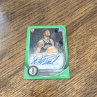 Topps 2025-26 Bowman Chrome Drake Powell Nets Green Auto RC BCA-DP 85/99