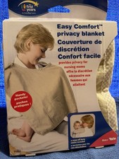 The First Years Mother-child Easy Comfort Privacy Blanket Tan NEW IN PKG