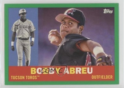 2022 Topps Pro Debut MiLB Legends Green 21/99 Bobby Abreu #MILB-8 0ji1
