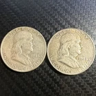1948 & 1948D Franklin Half Dollar