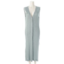 Womens PLEATS PLEASE Pleats Please Issey Miyake sleeveless dress PP81 JE204 sage