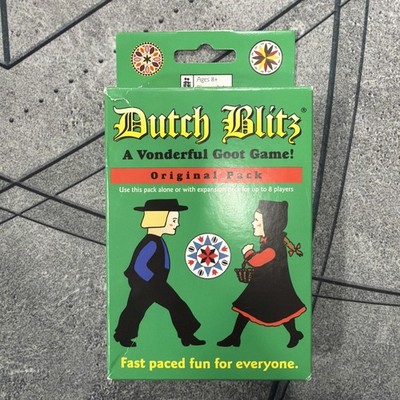 Dutch Blitz Card Game, Unplayed Original Pack Ages 8+ 2-4 Players