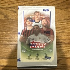2024-25 Topps UEFA Club Competitions UCC Flagship Soccer Hobby Box New Sealed