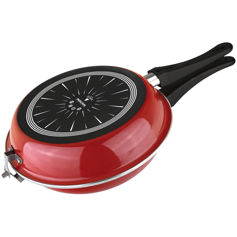 Magefesa Frittata 9.4-Inch Nonstick Double Sided Frying Pan All-Stovetops