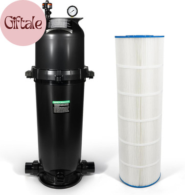 W3C17502 Swimming Pool plus Cartridge Filter Assembly 200 Sq Ft,150 GPM Compatib
