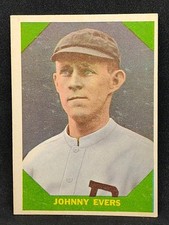 1960 Fleer #57 Johnny Evers Cubs 