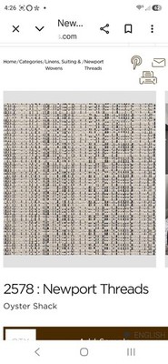 Phillip Jeffries Wallpaper 2578 : Newport ThreadsOyster Shack