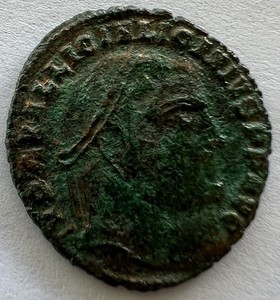 Bronze follis minted under Emperor Licinius I 